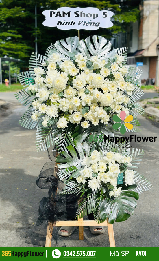 Kệ hoa viếng - KV01