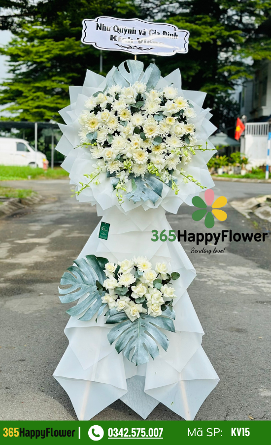Kệ hoa viếng - KV15