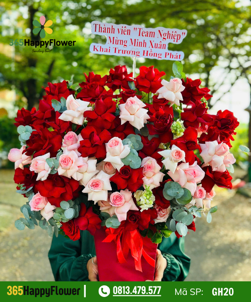 Giỏ hoa tươi – GH20