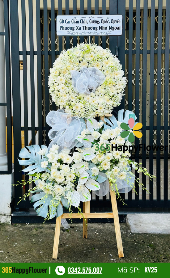 Kệ hoa viếng - KV25