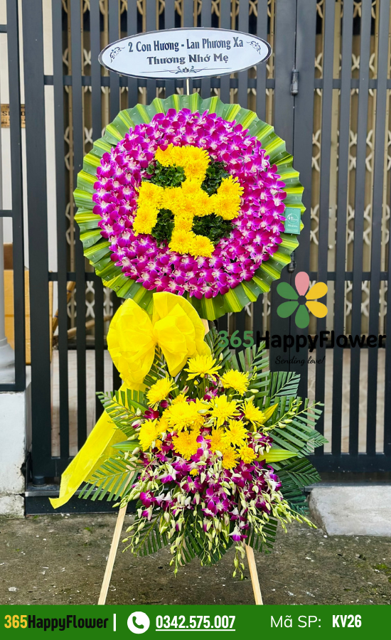 Kệ hoa viếng - KV26