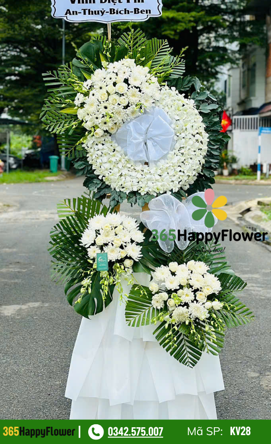 Kệ hoa viếng - KV28