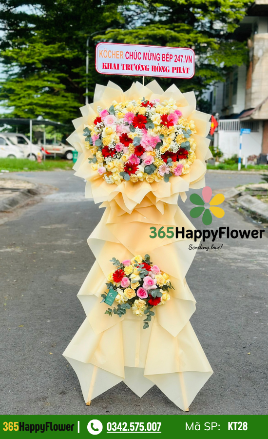 Kệ hoa tươi – KT28