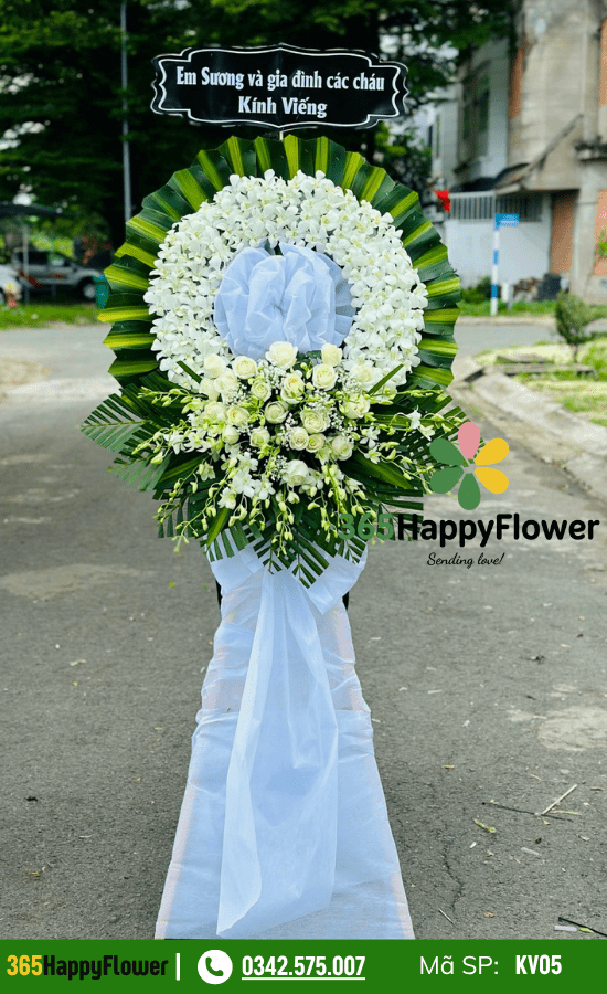 Kệ hoa viếng - KV05