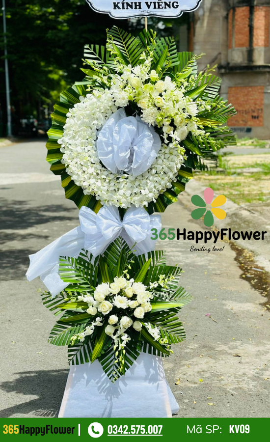 Kệ hoa viếng - KV09